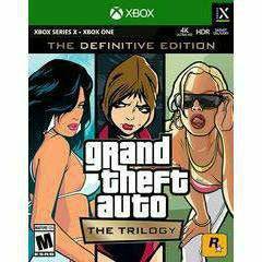 Front cover view of Grand Theft Auto: The Trilogy [Definitive Edition] for Xbox One | Series X/S