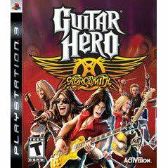 Front cover view of Guitar Hero Aerosmith for PlayStation 3