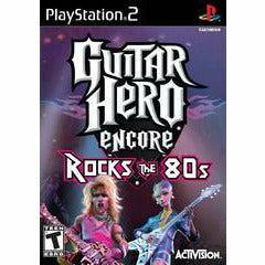 Guitar Hero Encore Rocks The 80's - PlayStation 2 - Premium Video Games - Just $7.99! Shop now at Retro Gaming of Denver