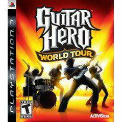 Front cover view of Guitar Hero World Tour for PlayStation 3