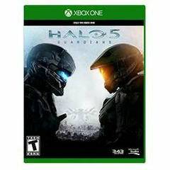 Front cover view of Halo 5 Guardians for Xbox One