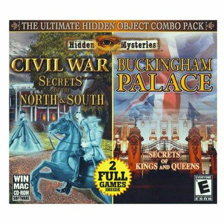 Front cover view of Hidden Mysteries Civil War Combo Pack for PC