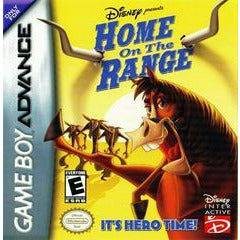 Front cover view of Home On The Range for GameBoy Advance