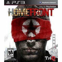 Front cover view of Homefront for PlayStation 3