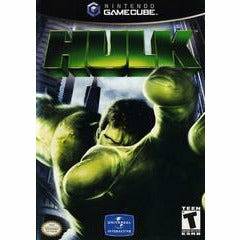Front cover view of Hulk for GameCube