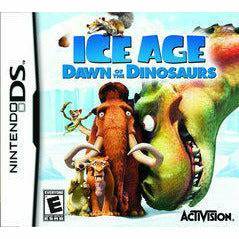 Front cover view of Ice Age: Dawn Of The Dinosaurs for Nintendo DS