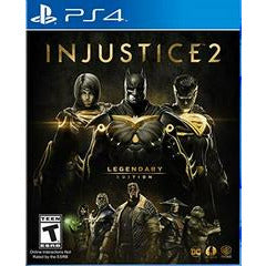 Front cover view of Injustice 2 [Legendary Edition]- PlayStation 4