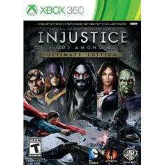 Front cover view of Injustice: Gods Among Us Ultimate Edition for Xbox 360