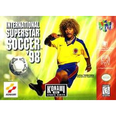 Front cover view of International Superstar Soccer 98 - Nintendo 64 