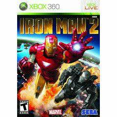 Front cover view of Iron Man 2 for Xbox 360