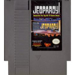 Top view of cartridge for Jeopardy NES