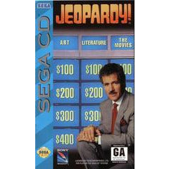 Front cover view of Jeopardy - Sega CD