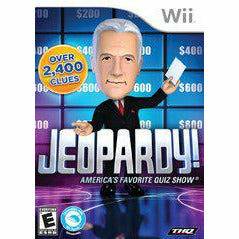 Front cover view of Jeopardy - Wii