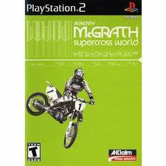 Front Cover view of Jeremy McGrath Supercross World for PlayStation 2