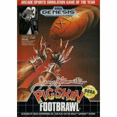 Front cover view of Jerry Glanville's Pigskin Footbrawl for Sega Genesis