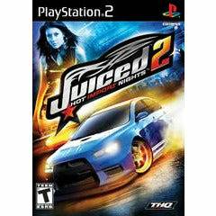 Front cover view of Juiced 2 Hot Import Nights for PlayStation 2