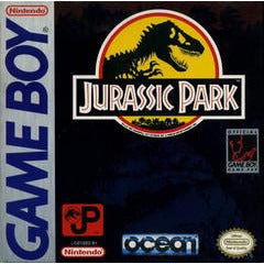 Front cover view of Jurassic Park - GameBoy