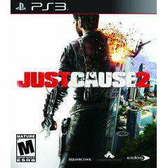 Front cover view of Just Cause 2 for PlayStation 3