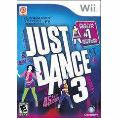 Front cover view of Just Dance 3 for Wii