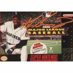 Front cover of Ken Griffey Jr Major League Baseball for Super Nintendo