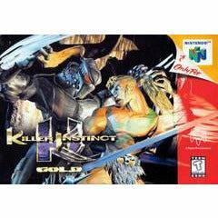 Front cover view of Killer Instinct Gold for N64