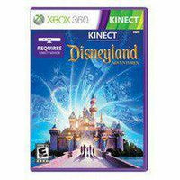 Front cover view of Kinect Disneyland Adventures for Xbox 360