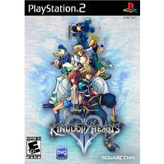 Front cover view of Kingdom Hearts 2 Playstation 2