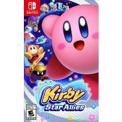 Front cover view of Kirby Star Allies- Nintendo Switch