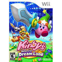 Front cover view of Kirby's Return To Dream Land - Nintendo Wii
