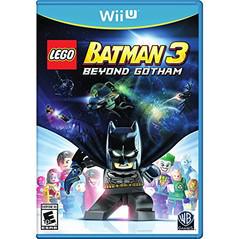 Front cover view of LEGO Batman 3: Beyond Gotham - Wii U