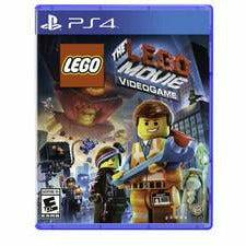 Front cover view of LEGO Movie Videogame for PlayStation 4
