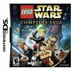 Front cover view of LEGO Star Wars Complete Saga for Nintendo DS