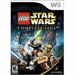Front cover view of LEGO Star Wars Complete Saga for Wii