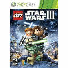 Front cover view of LEGO Star Wars III: The Clone Wars for Xbox 360