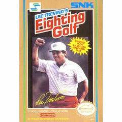 Front cover view of Lee Trevino's Fighting Golf for NES