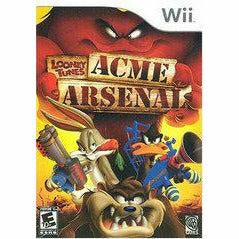 Front cover view of Looney Tunes Acme Arsenal for Wii