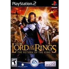 Front cover view of Lord Of The Rings Return Of The King for PlayStation 2
