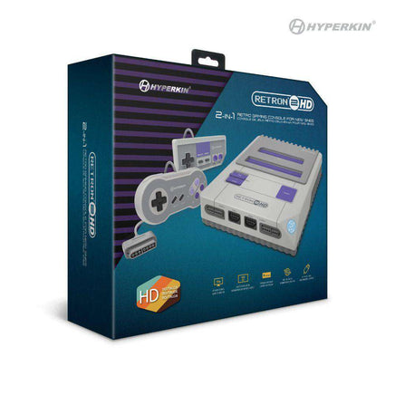 RetroN 2 HD Gaming Console Compatible With NES® / Super NES® / Super Famicom™ - Premium Video Game Consoles - Just $75.99! Shop now at Retro Gaming of Denver