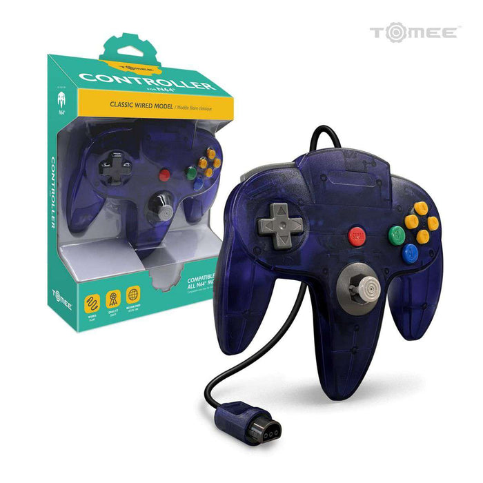 Wired Controller Compatible With N64 by Tomee - Premium Video Game Accessories - Just $18.99! Shop now at Retro Gaming of Denver