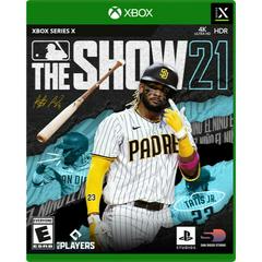 Front cover view of MLB The Show 21 Xbox for Xbox Series X