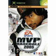 Front cover view of MVP Baseball 2005 for Xbox