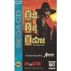 Front cover view of Mad Dog McCree - Sega CD