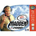 Madden 2000 - N64 (LOOSE) - Premium Video Games - Just $4.99! Shop now at Retro Gaming of Denver