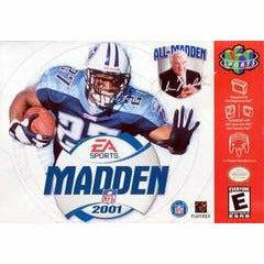 Madden 2001 Nintendo 64 (N64) - Cartridge Only,   Good Condition
