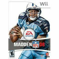 Front cover view of Madden 2008 for Wii