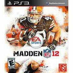 Front Cover View of Madden NFL 12 for PlayStation 3