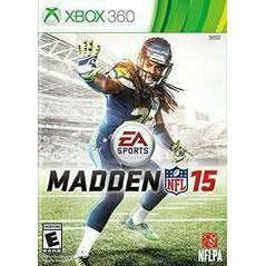 Front cover view of Madden NFL 15 for Xbox 360