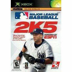Front cover view of Major League Baseball 2K5 for Xbox