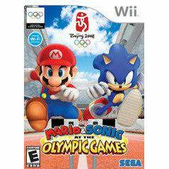 Front cover view of Mario And Sonic At The Olympic Games for  Wii