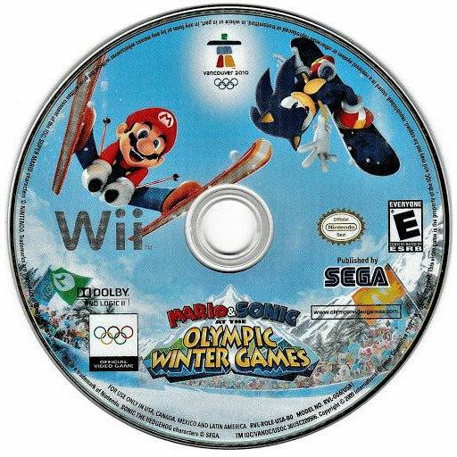 Mario And Sonic At The Olympic Winter Games - Wii - Premium Video Games - Just $10.99! Shop now at Retro Gaming of Denver